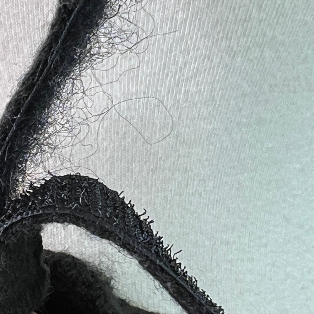 INC Black Knit Baseball Cap/Hat w/Vel-Cro Closure - Picture 8 of 9